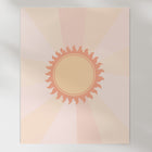 Blissful Rays Print