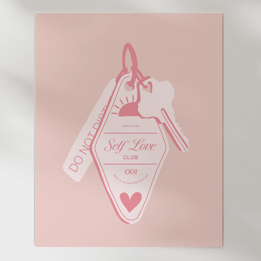 Self Love Club Print
