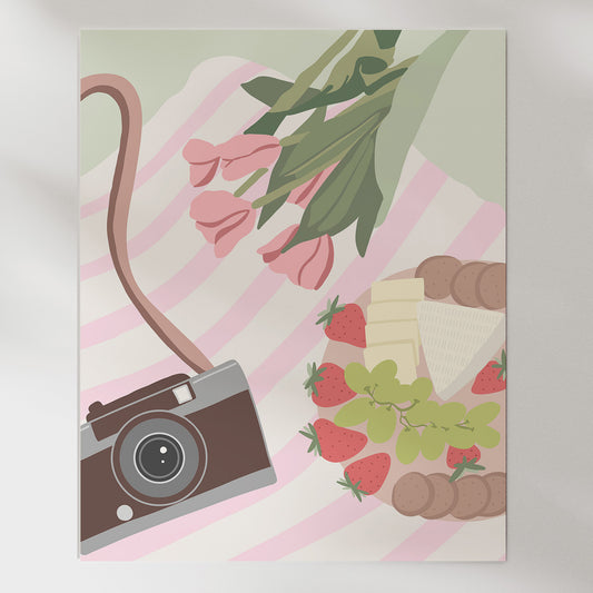 Garden Picnic Print