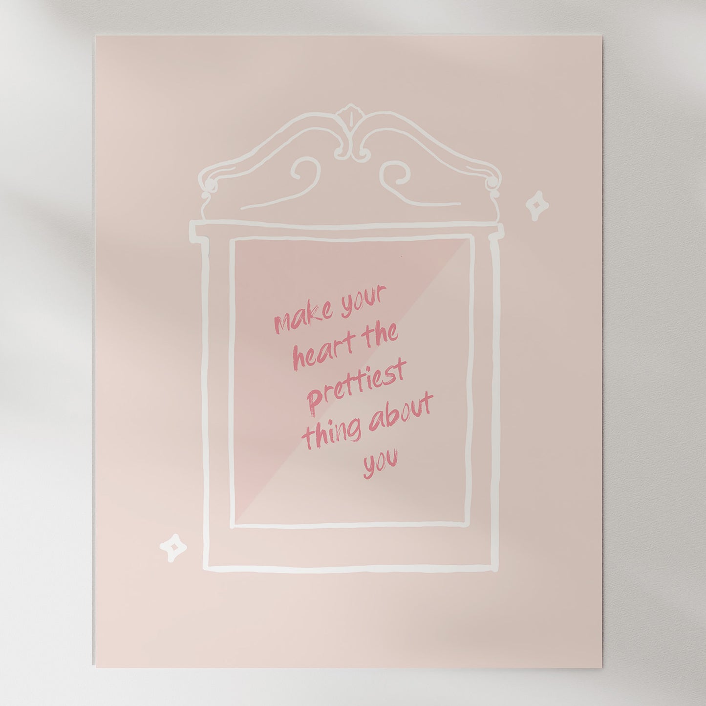 Pretty Heart Print