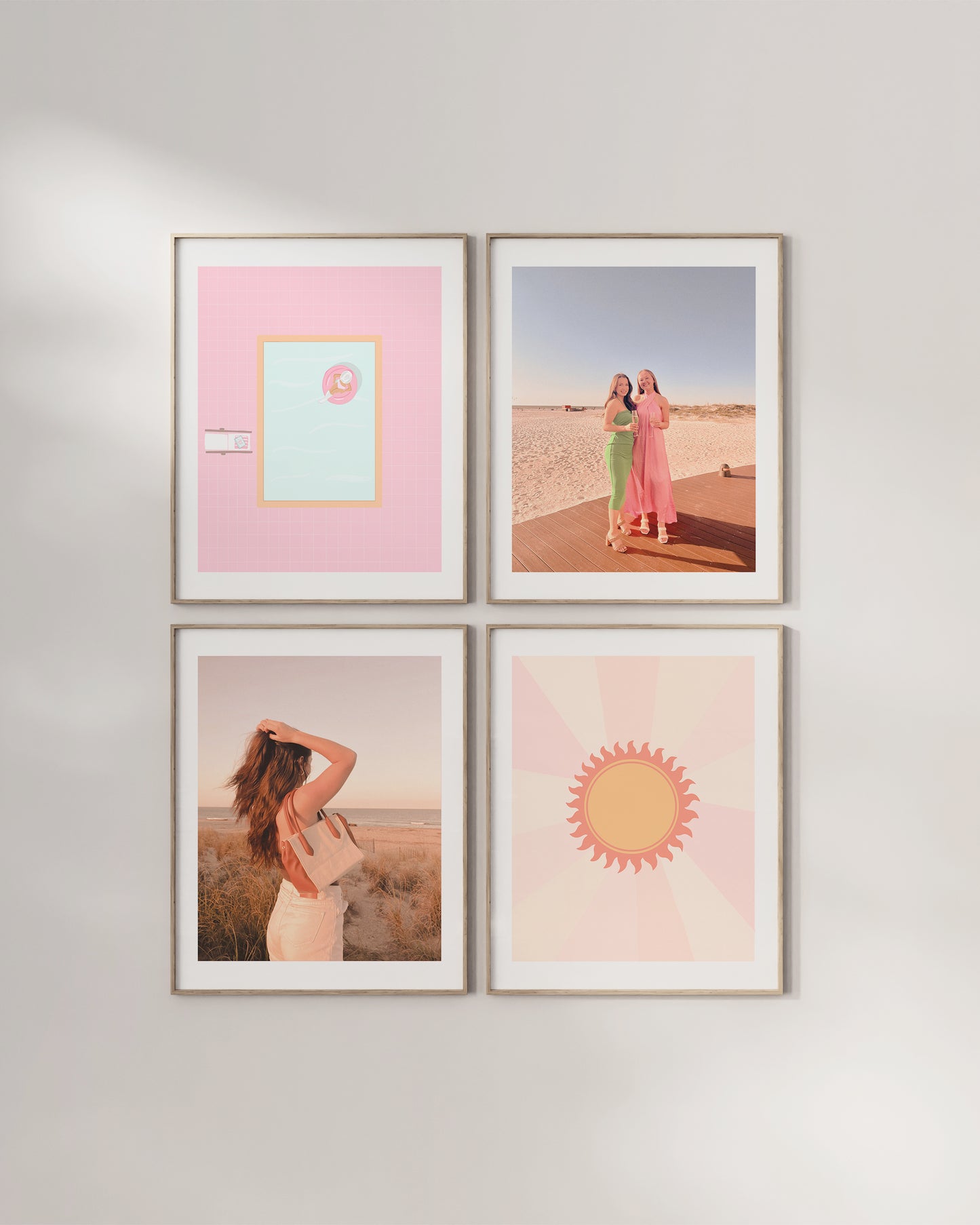 Cowgirl Pool Day Print