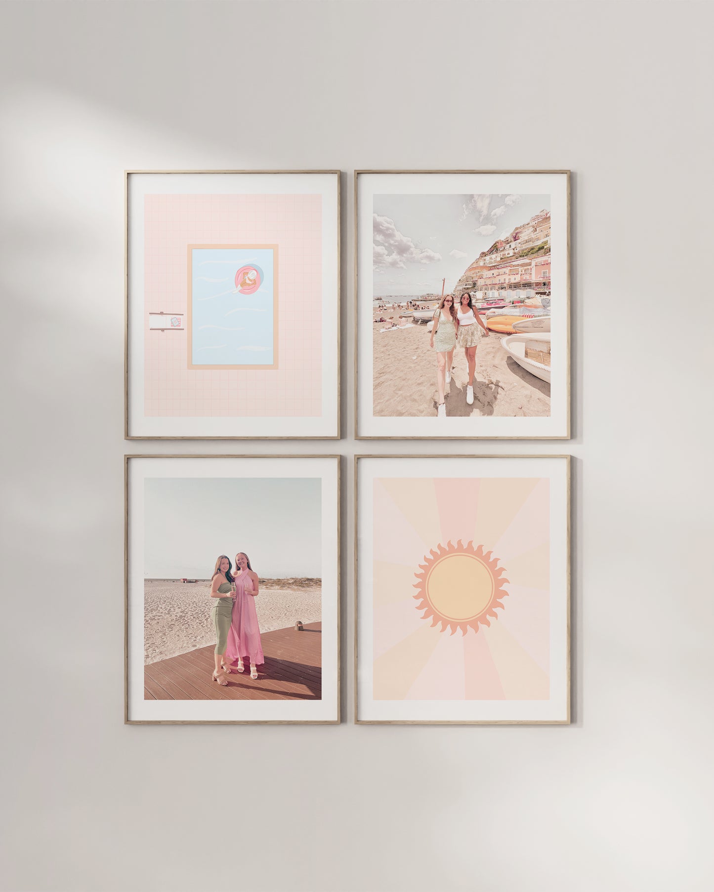 Blissful Rays Print